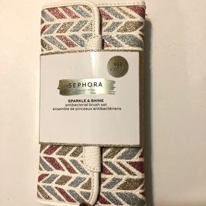 BNWT. Sephora Antibacterial Brush Set